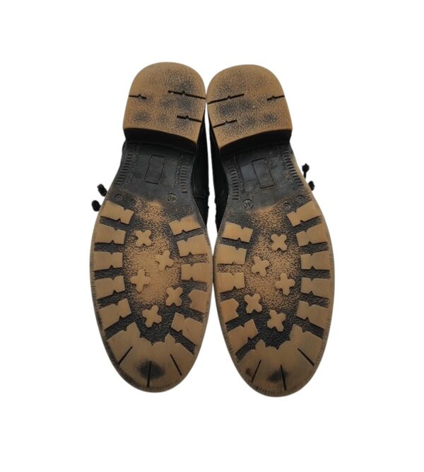 Ghete dama Street Shoes 40, imitație de piele, negru - imagine 5