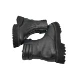 Ghete dama Ara 36, piele, negru - imagine 4