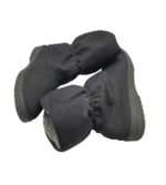 Cizme dama Blizzard, 42, material textil, negru , imblanite - imagine 4