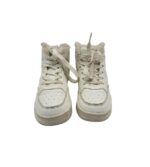 Adidasi copii  Primark 33, imitatie de piele, alb, imblaniti - imagine 3