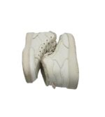 Adidasi copii  Primark 33, imitatie de piele, alb, imblaniti - imagine 4