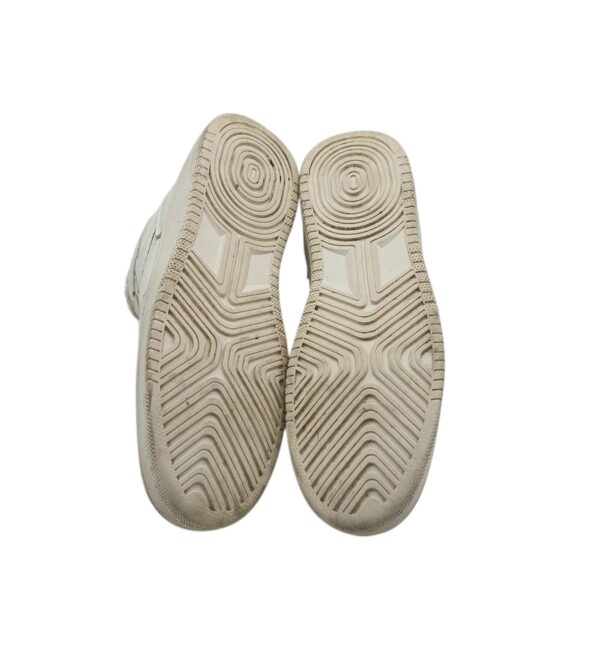 Adidasi copii  Primark 33, imitatie de piele, alb, imblaniti - imagine 5