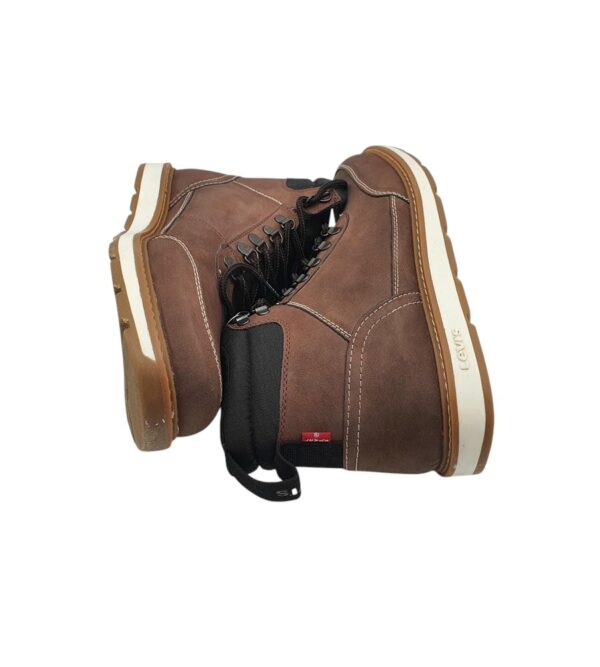Ghete barbati Levi's 42, imitație de piele, maro - imagine 4