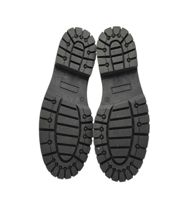 Ghete dama Edited 38, material textil, piele, negru - imagine 5