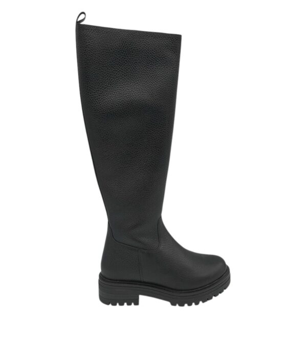 Cizme dama About You 38, piele, negru - imagine 1