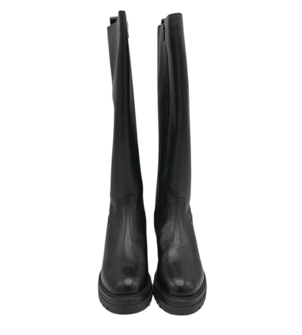 Cizme dama About You 38, piele, negru - imagine 3