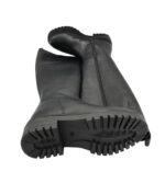 Cizme dama About You 38, piele, negru - imagine 4