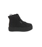Ghete dama Tamaris 39, piele, imitatie de piele, negru