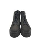 Ghete dama Tamaris 39, piele, imitatie de piele, negru - imagine 3