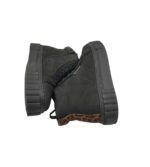 Ghete dama Tamaris 39, piele, imitatie de piele, negru - imagine 4