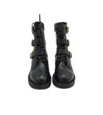 Ghete dama Bianco 36, imitatie de piele, negru - imagine 3