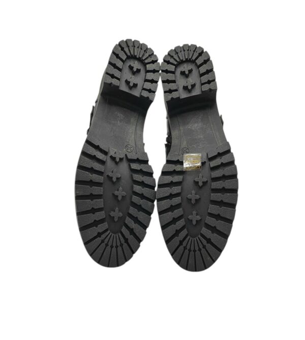 Ghete dama Bianco 36, imitatie de piele, negru - imagine 5