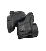 Cizme dama About You 38, imitatie de piele, negru - imagine 4