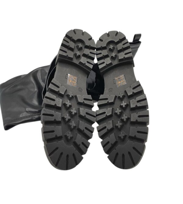 Cizme dama About You 38, imitatie de piele, negru - imagine 5