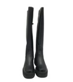 Cizme dama About You 37, imitatie de piele, negru - imagine 3