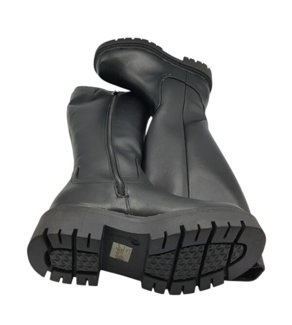 Cizme dama About You 37, imitatie de piele, negru - imagine 4