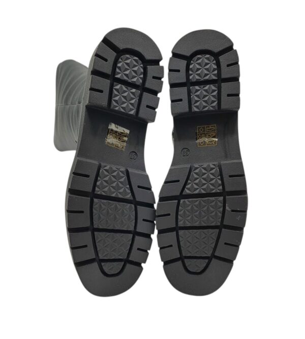 Cizme dama About You 37, imitatie de piele, negru - imagine 5