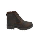 Ghete barbati Camel Active 42, piele, maro negru, imblanite