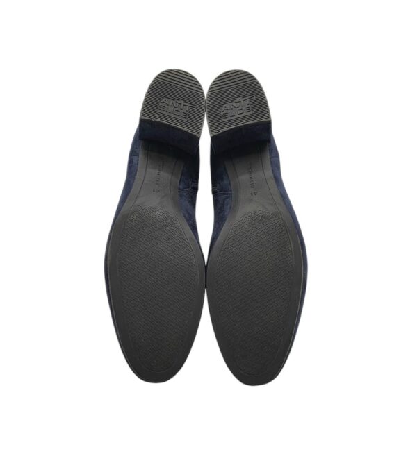 Botine dama Tamaris 41, material textil, bleumarin - imagine 5