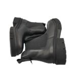 Ghete dama Tamaris 42, material textil,  piele, nergu - imagine 4