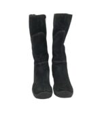 Cizme dama Legero 38, piele intoarsa, negru, Goretex - imagine 3