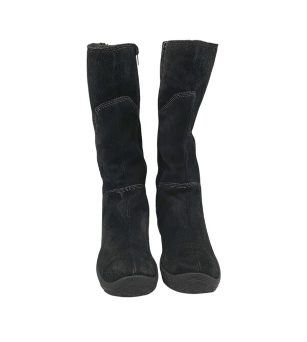 Cizme dama Legero 38, piele intoarsa, negru, Goretex - imagine 3
