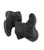 Cizme dama Legero 38, piele intoarsa, negru, Goretex - imagine 5