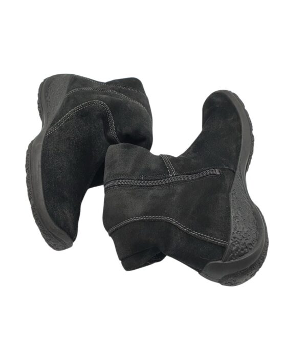 Cizme dama Legero 38, piele intoarsa, negru, Goretex - imagine 5