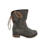 Cizme dama Sommerkind 39, piele, gri