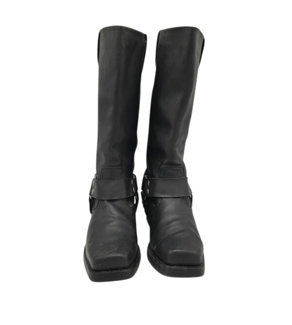 Cizme dama Graceland 40, imitație de piele, negru - imagine 3