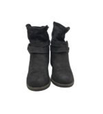 Botine dama Graceland 37, material textil, negru - imagine 3
