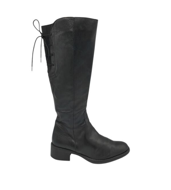Cizme dama Zanon & Zago 38, piele, negru - imagine 1