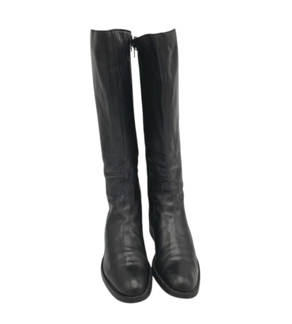 Cizme dama Zanon & Zago 38, piele, negru - imagine 3