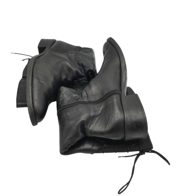 Cizme dama Zanon & Zago 38, piele, negru - imagine 4