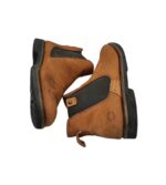 Ghete barbati Salamander 41, piele, maro - imagine 4