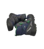 Cizme copii Lurchi 29, imitație de piele, material textil, gri albastru, imblanite - imagine 4