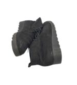 Ghete dama Claudia Ghizzani 39, material textil, negru - imagine 4