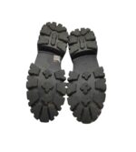 Botine dama 38, imitatie de piele, material textil, negru - imagine 5