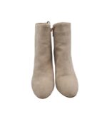 Botine dama About You, material textil, bej - imagine 3