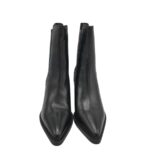 Botine dama Edited 39, piele, negru - imagine 3