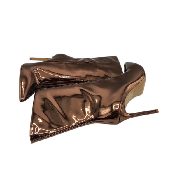 Cizme dama Aldo 39, imitatie de piele, maro - imagine 4