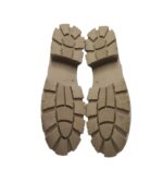 Ghete dama About You 40, imitație de piele, material textil, bej - imagine 5