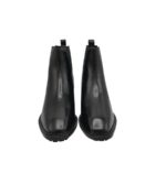 Botine dama About You 39, imitație de piele, material textil, negru - imagine 3