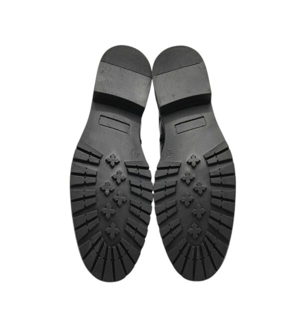 Ghete dama Poelman 41, piele, negru - imagine 5