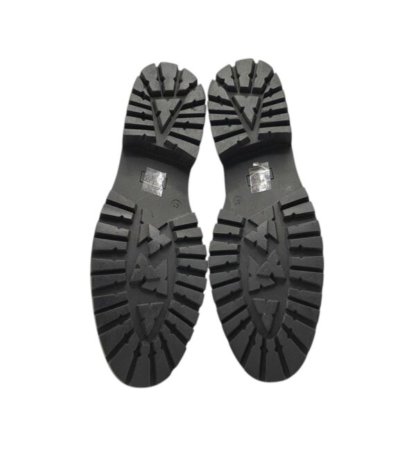 Botine dama About You 41, imitație de piele, material textil, negru - imagine 5