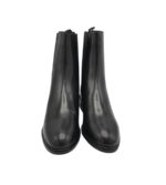 Botine dama About You 40, imitație de piele, material textil, negru - imagine 3