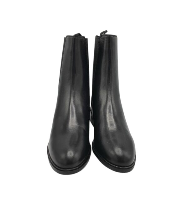 Botine dama About You 40, imitație de piele, material textil, negru - imagine 3