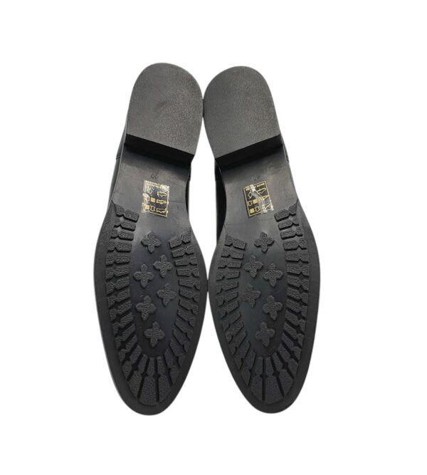 Botine dama About You 40, imitație de piele, material textil, negru - imagine 5