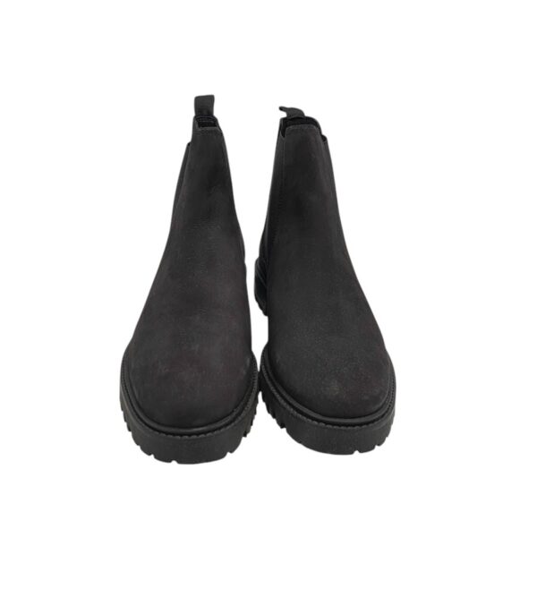 Ghete barbati  About You 44, piele, material textil, negru - imagine 3