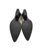 Botine dama Carmens 40, piele, gri - imagine 5
